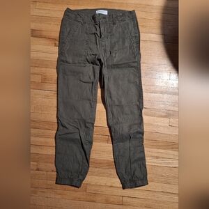 Level99 Linen Jogger Pants